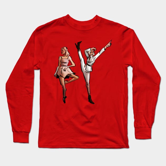The other mismatched dancers Long Sleeve T-Shirt by dammitfranky